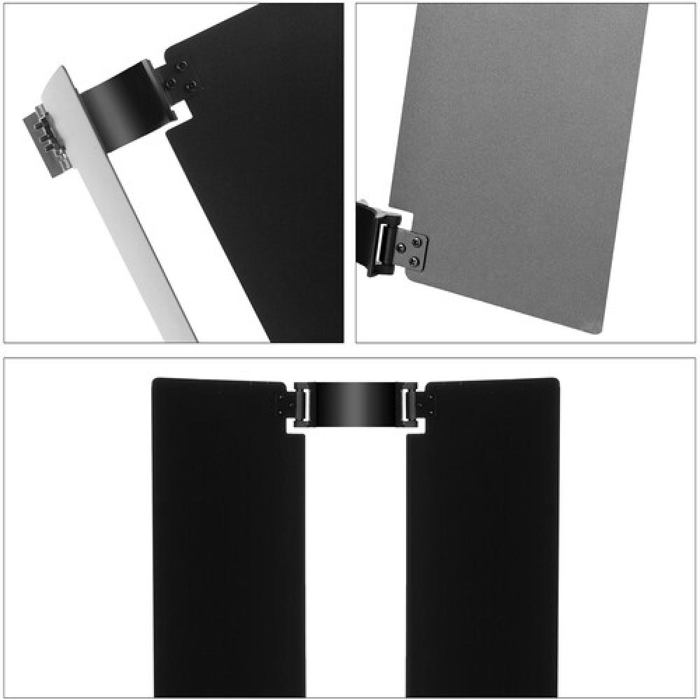 Luz Led Neewer NEEWER Metal Barndoors Para BH30S Light Stick, Dos Aletas Aleación Barn Doors For Bh30s