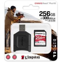 Kingston 256GB Canvas React Plus UHS-II SD Hafıza Kartı MLPR2/256GB