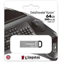 Kingston 64GB DT Kyson USB3.2 USB Bellek DTKN/64GB