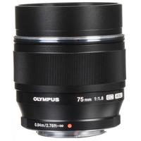 Olympus M.Zuiko Dijital ED 75mm f/1:1:8 Lens