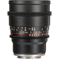 Samyang 85mm T1.5 Video Lens - Sony E Uyumlu