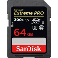SanDisk 64GB Extreme PRO SD UHS-II SDXC 300MB  Hafıza Kartı SDSDXPK-064G-GN4IN