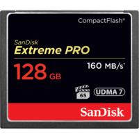 Sandisk 128GB Extreme PRO CompactFlash Bellek Kartı 160 MB/sn SDCFXPS-128G-X46 128GB 